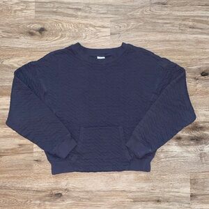 ⭐️ 3 for $15 Textured Cropped Sweatshirt